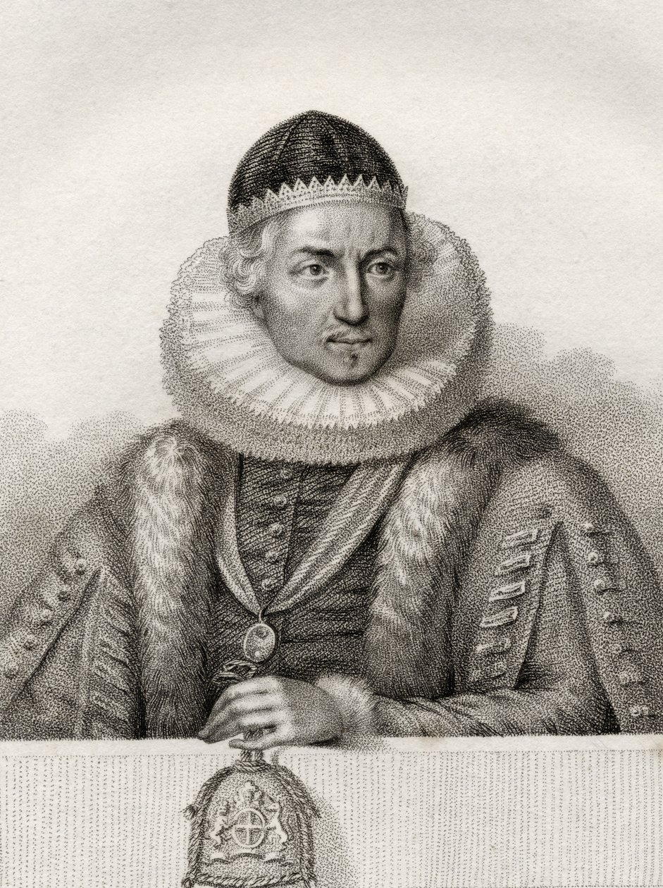 Henry Montagu, illustration från "A catalogue of Royal and Noble Authors, Volume II", publicerad 1806 av English School
