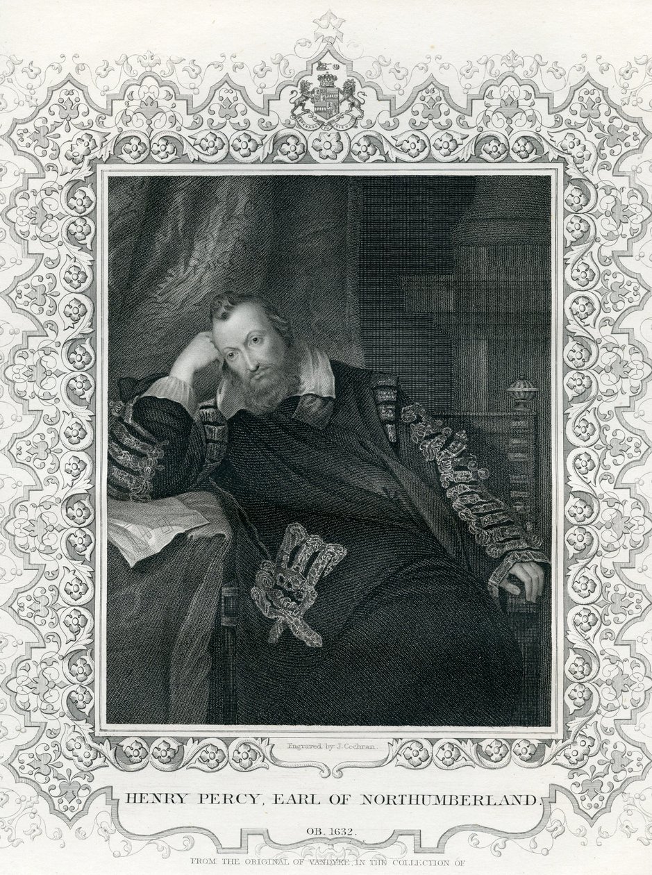 Henry Percy, 9:e jarl av Northumberland (1564-1632) av English School