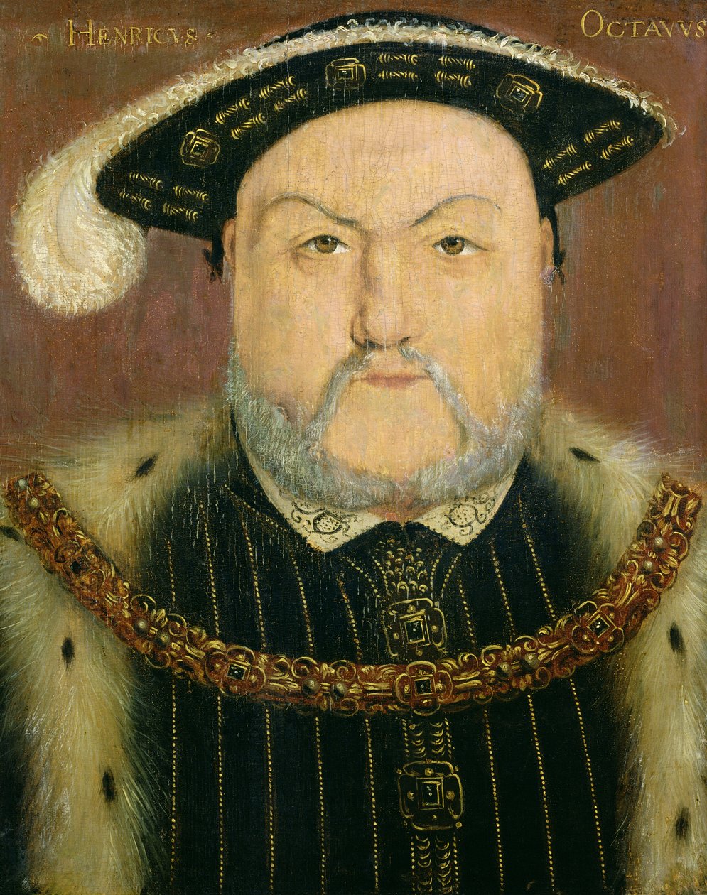 Henrik VIII (1491-1547) av English School