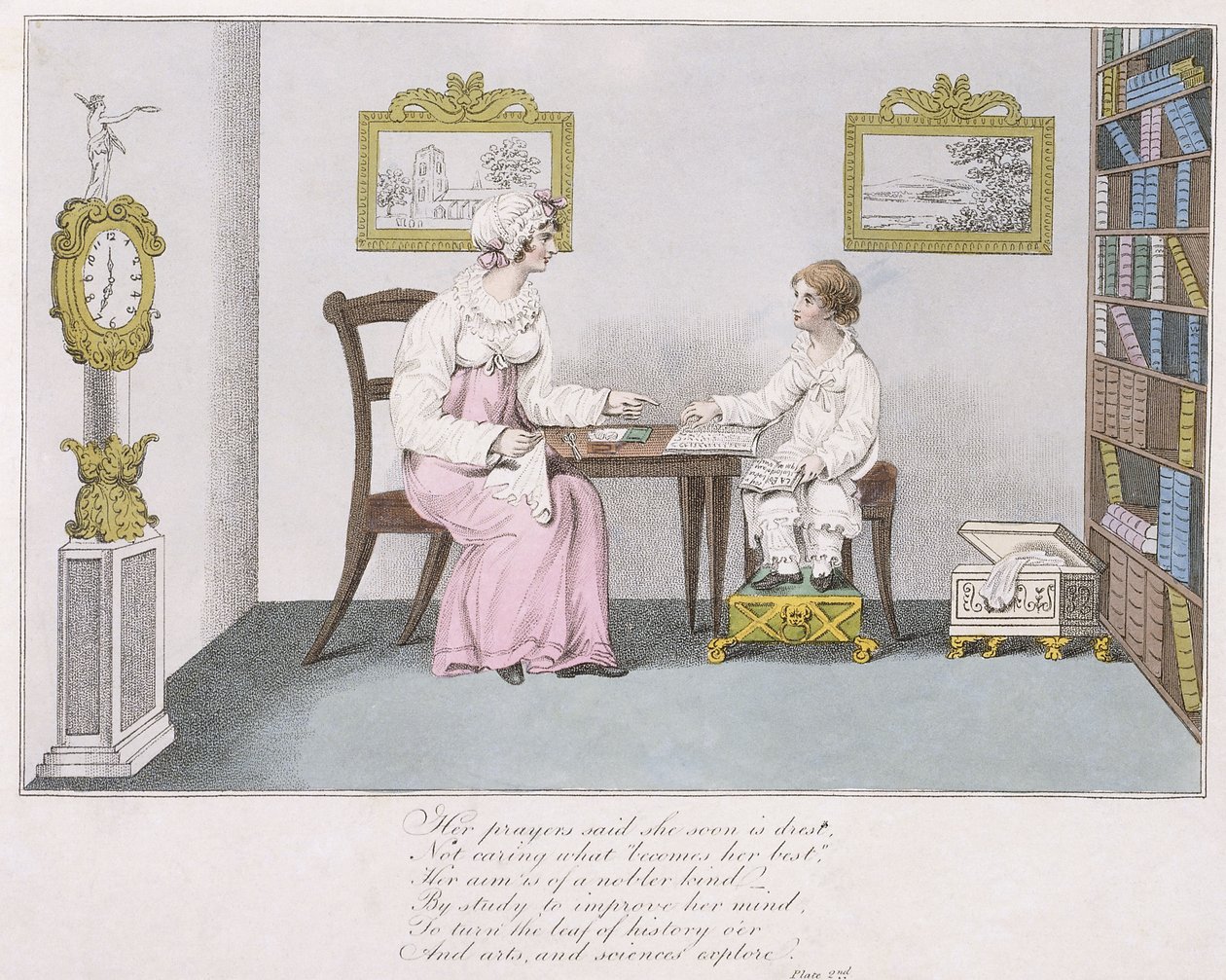 Hennes böner, 1817 av English School