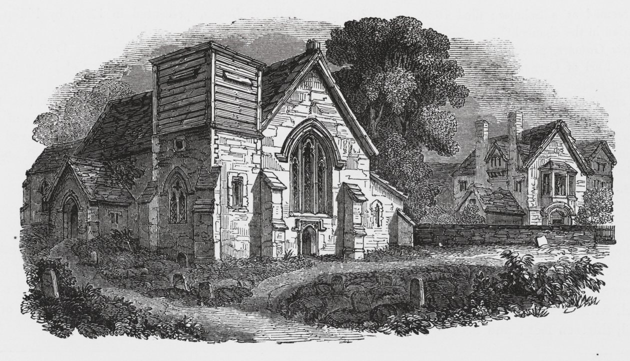 Hogston Church (gravyr) av English School