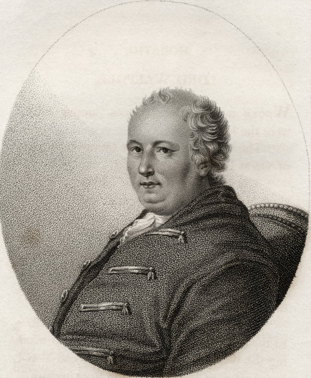 Horatio Walpole, graverad av Geremia, illustration från 