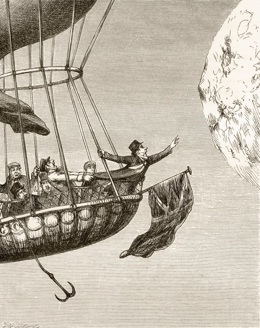 Illustration af George Cruikshank til digtet 