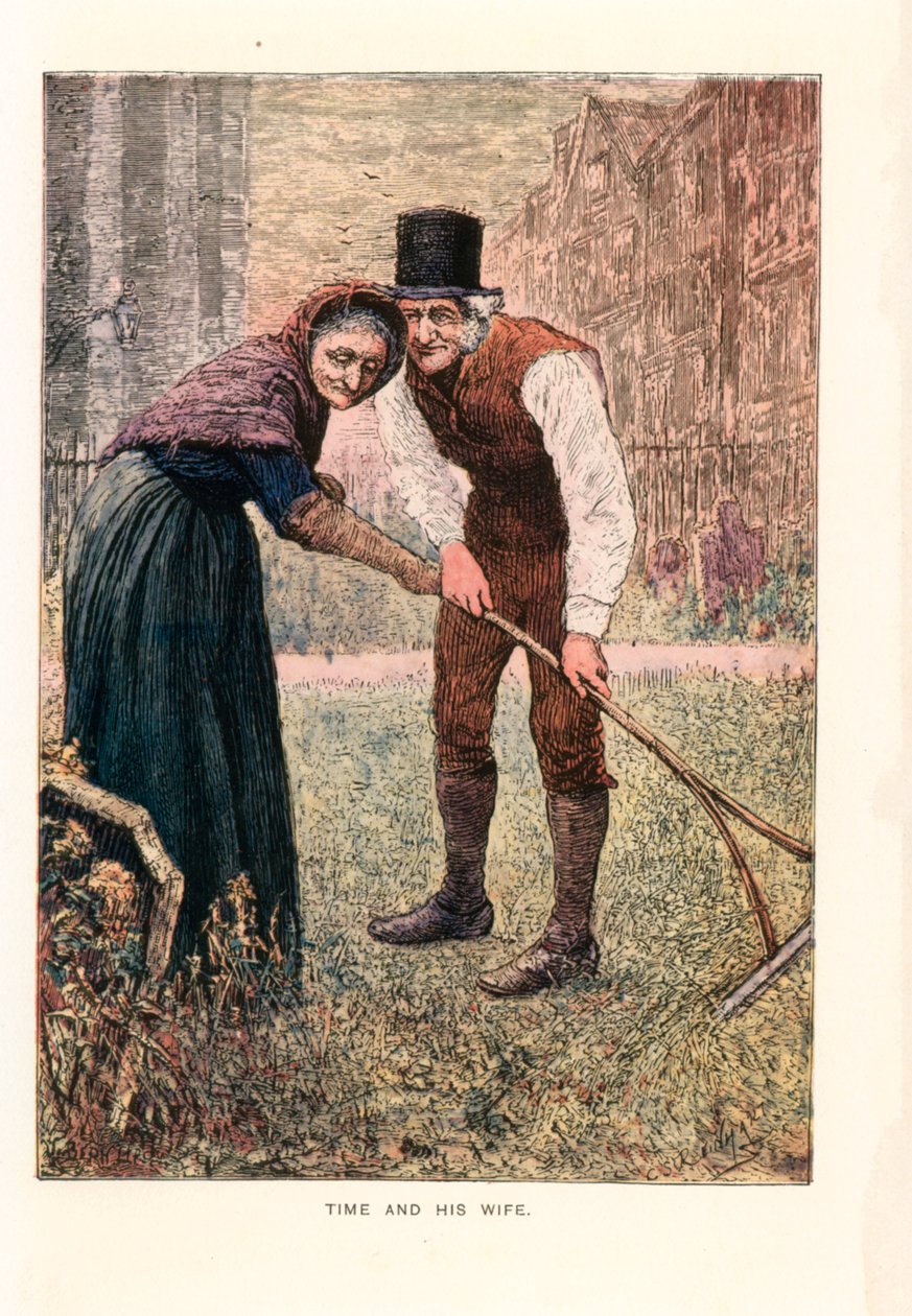 Illustration till Stora Förväntningar (färglitografi) av English School