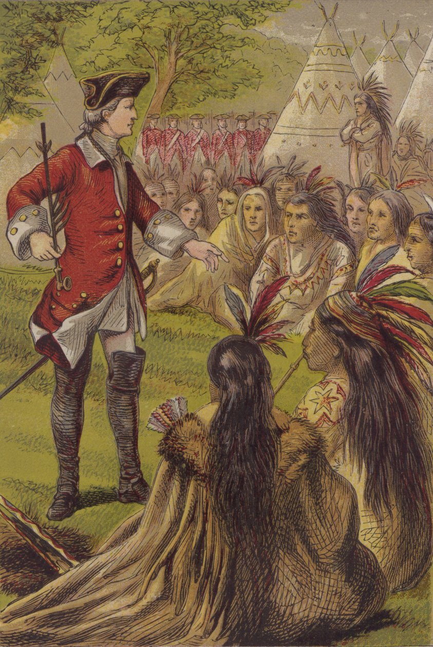 Illustration till The History of Sandford and Merton (färglitografi) av English School