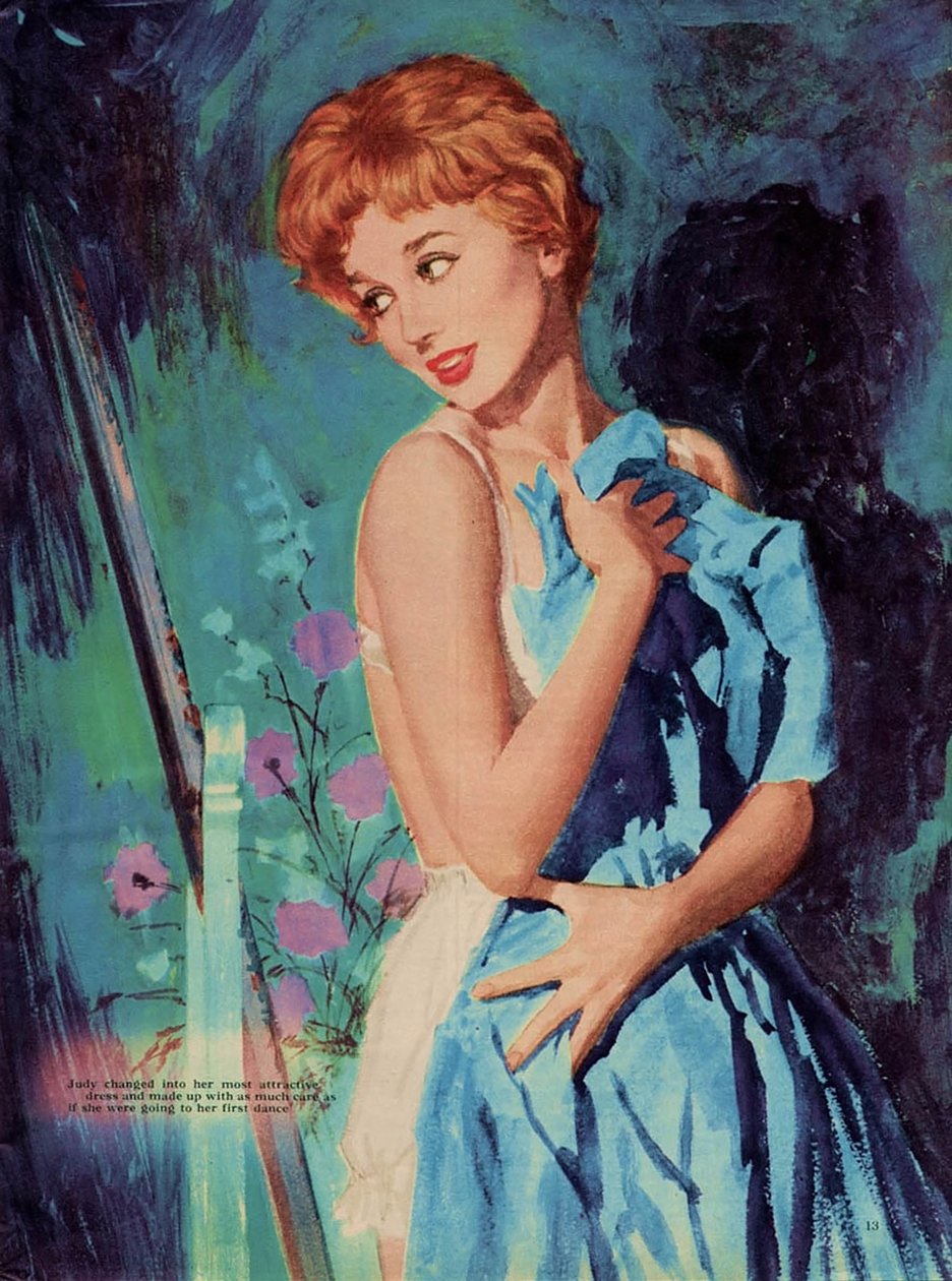 Illustration från tidningen "Woman