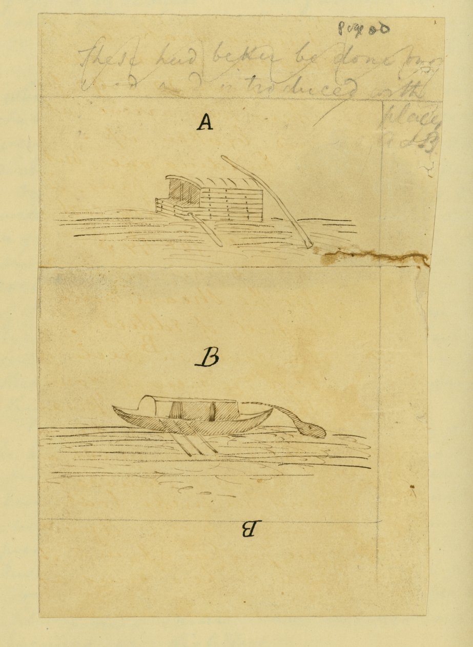 Illustration från, brev skrivna, på en resa till de västra delarna av USA..., av Elias Fordham Pym, 1818 (se även 332331) av English School