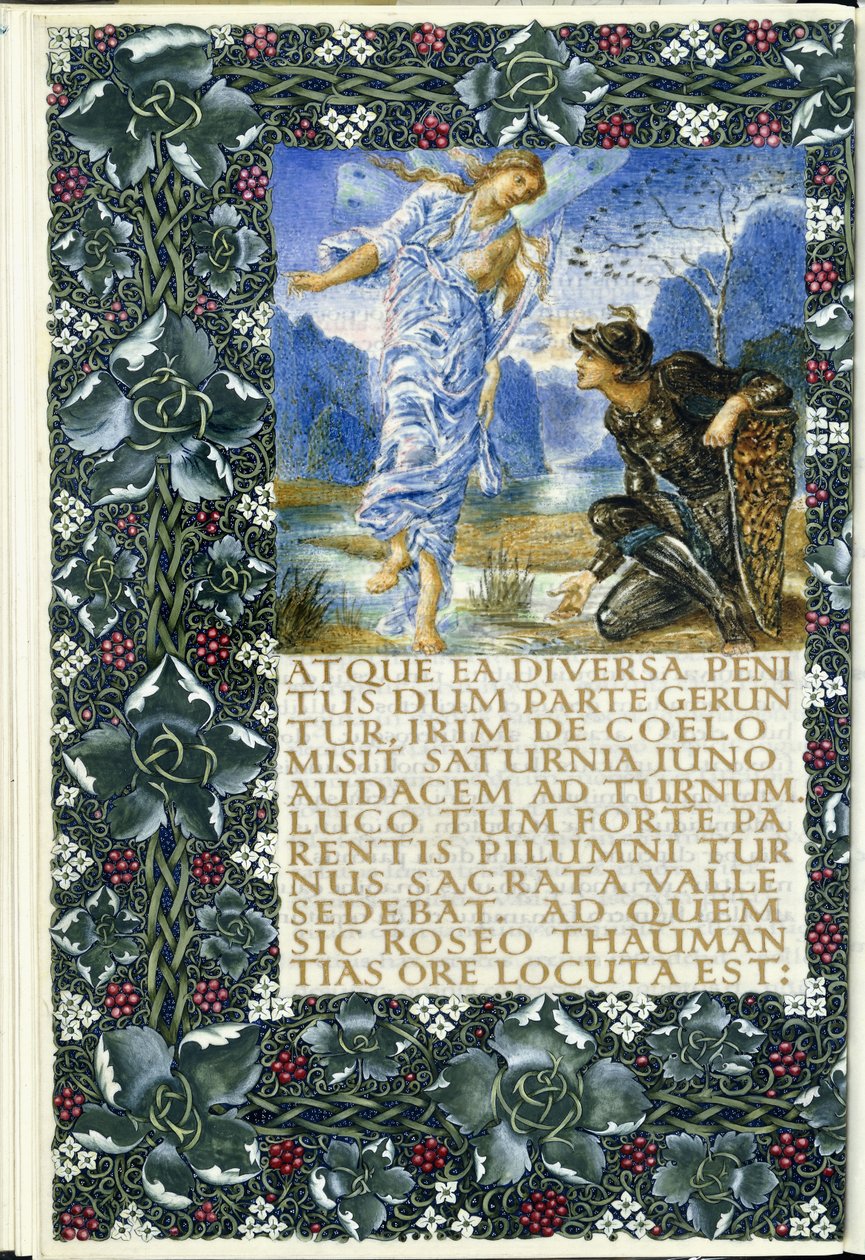 Iris framträdande inför Turnus, 1874-c.1919 av English School