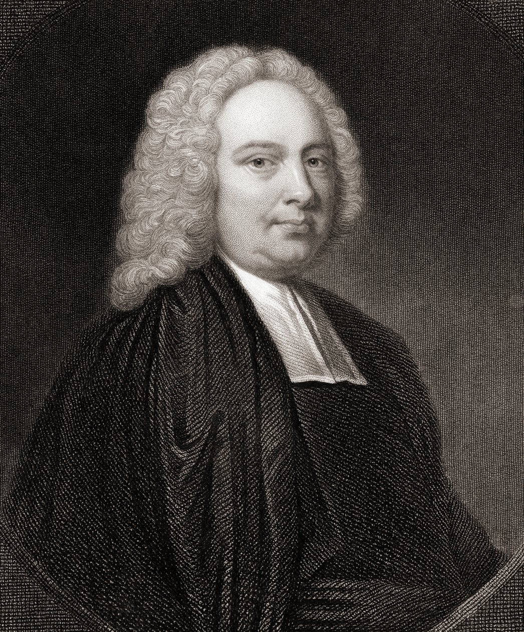 James Bradley (1693-1762) från Gallery of Portraits, publicerad 1833 av English School
