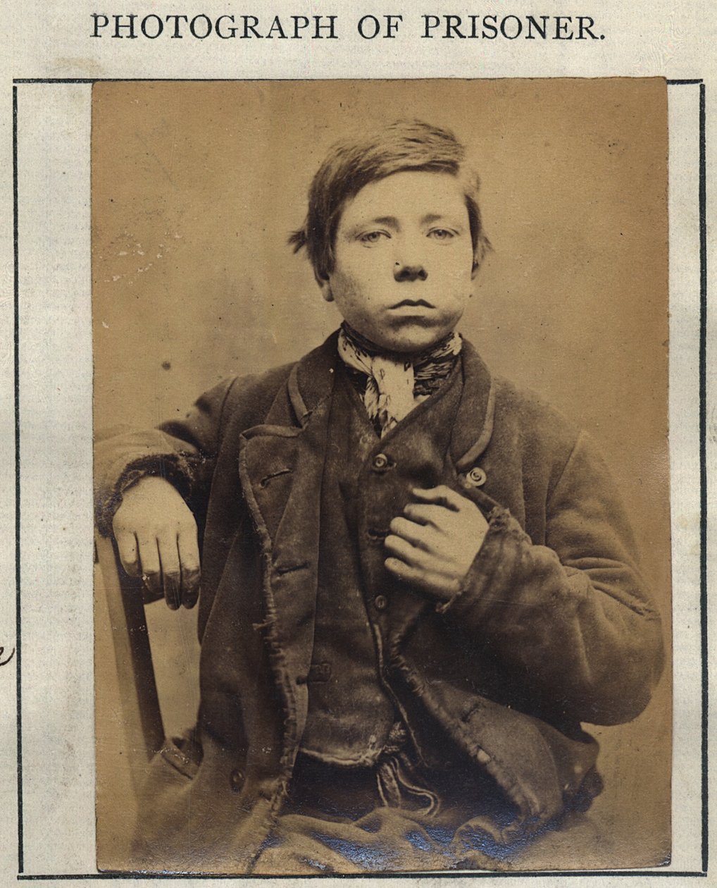 James Donnelley, ca 1870 (sepiafoto) av English School