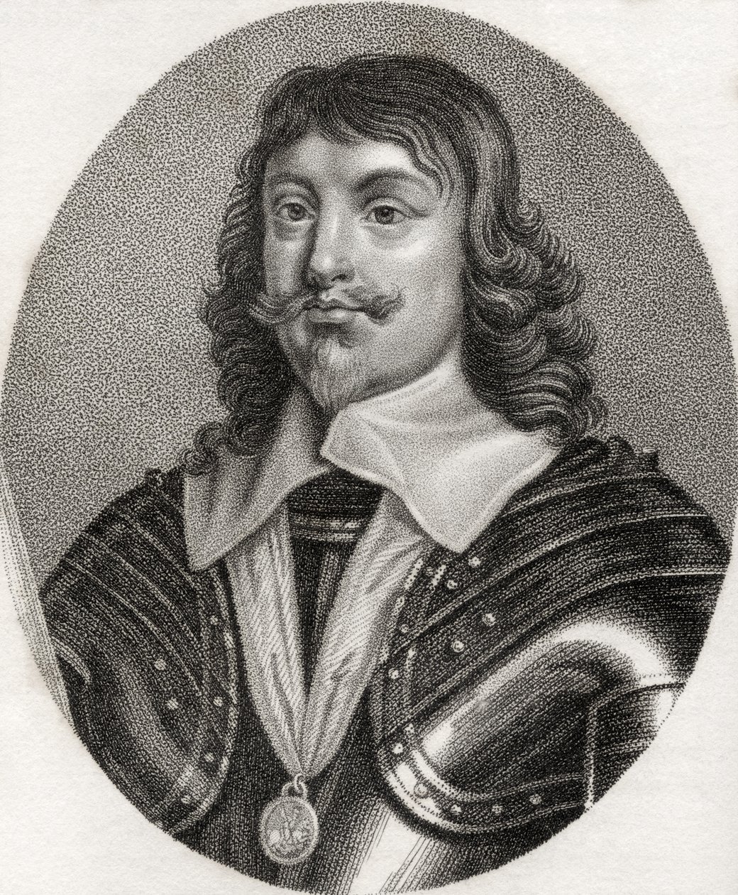 James Hamilton, graverad av Geremia, illustration från 