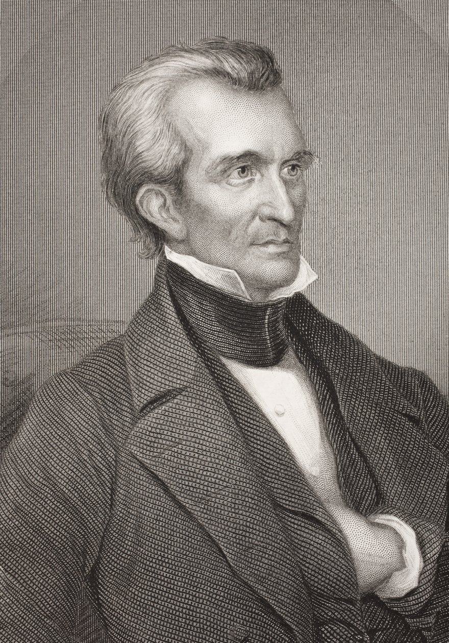 James Knox Polk, från 