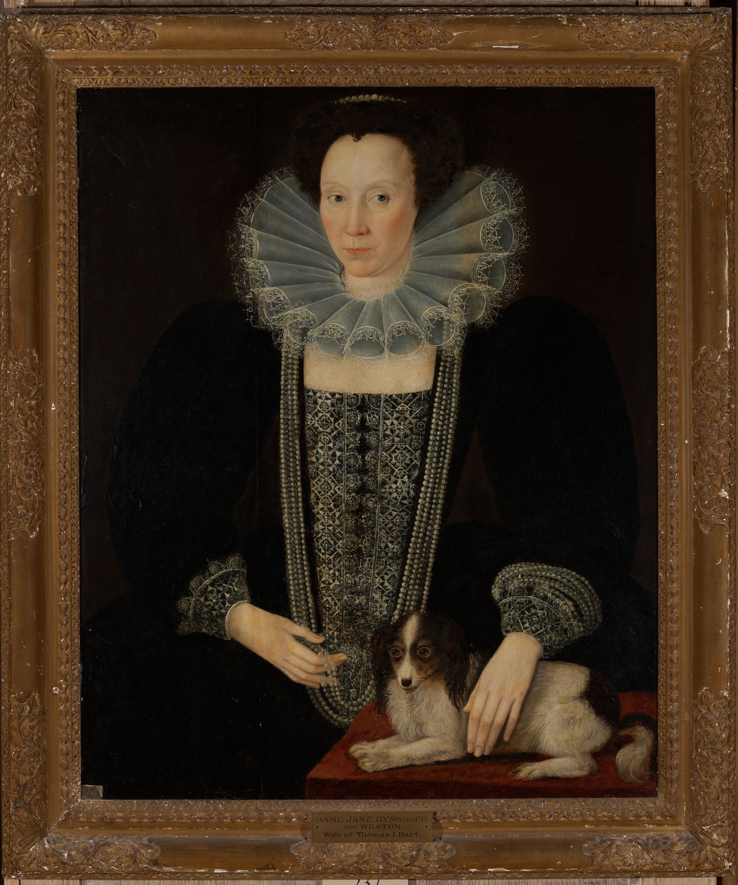 Jane Weston, andra fru till Sir Thomas Bisshopp av English School