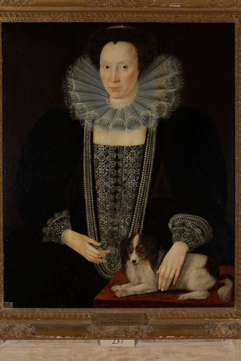 Jane Weston, andra fru till Sir Thomas Bisshopp av English School
