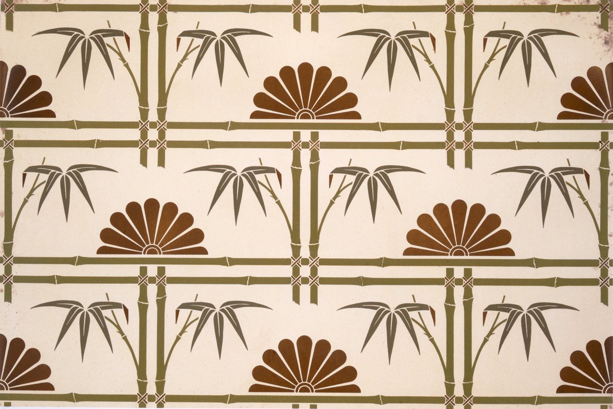Japanese Ornament, från The Practical Decorator and Ornamentalist, 1892 av English School