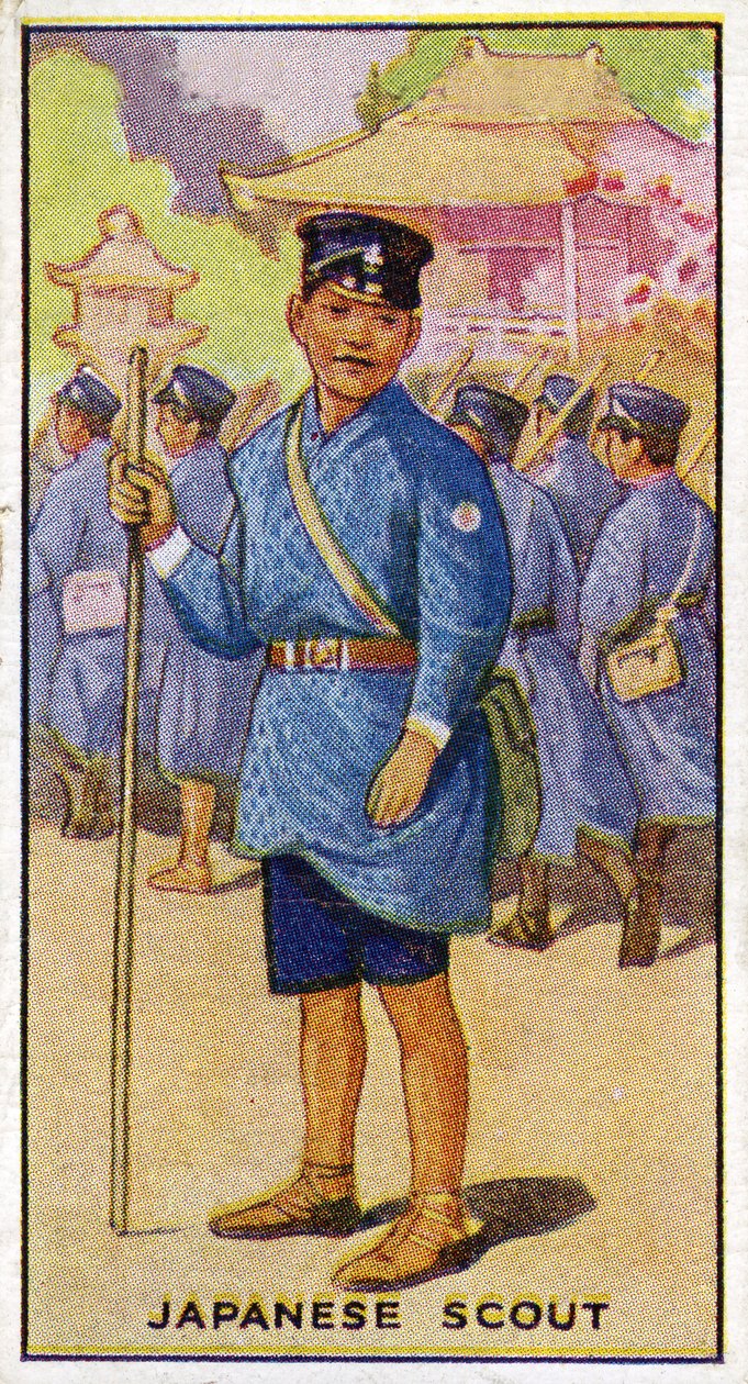 Japansk scout, 1923 av English School