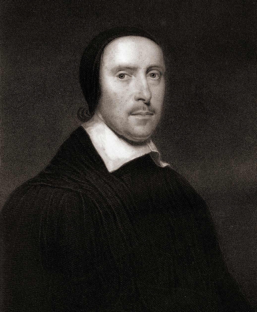 Jeremy Taylor (ca 1613-67) från Gallery of Portraits, publicerad 1833 av English School