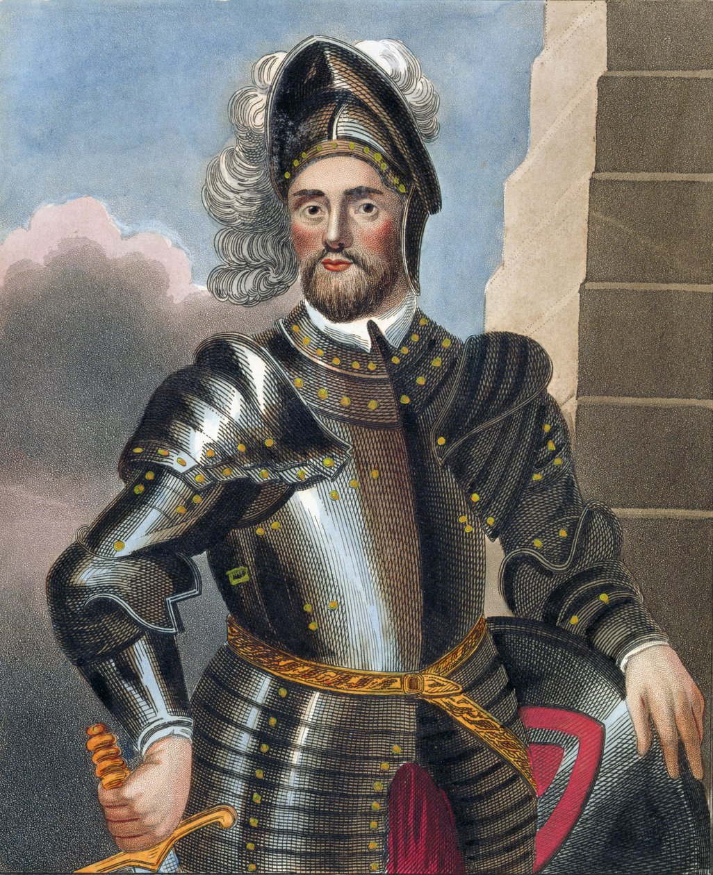 John Baliol (d.1269), efter en målning i Bodleian Gallery av English School