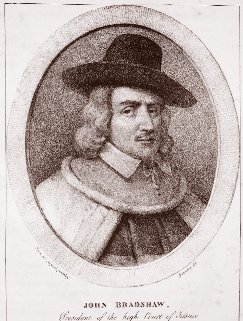 John Bradshaw, tillskriven Gravedon, graverad av de Langlume av English School