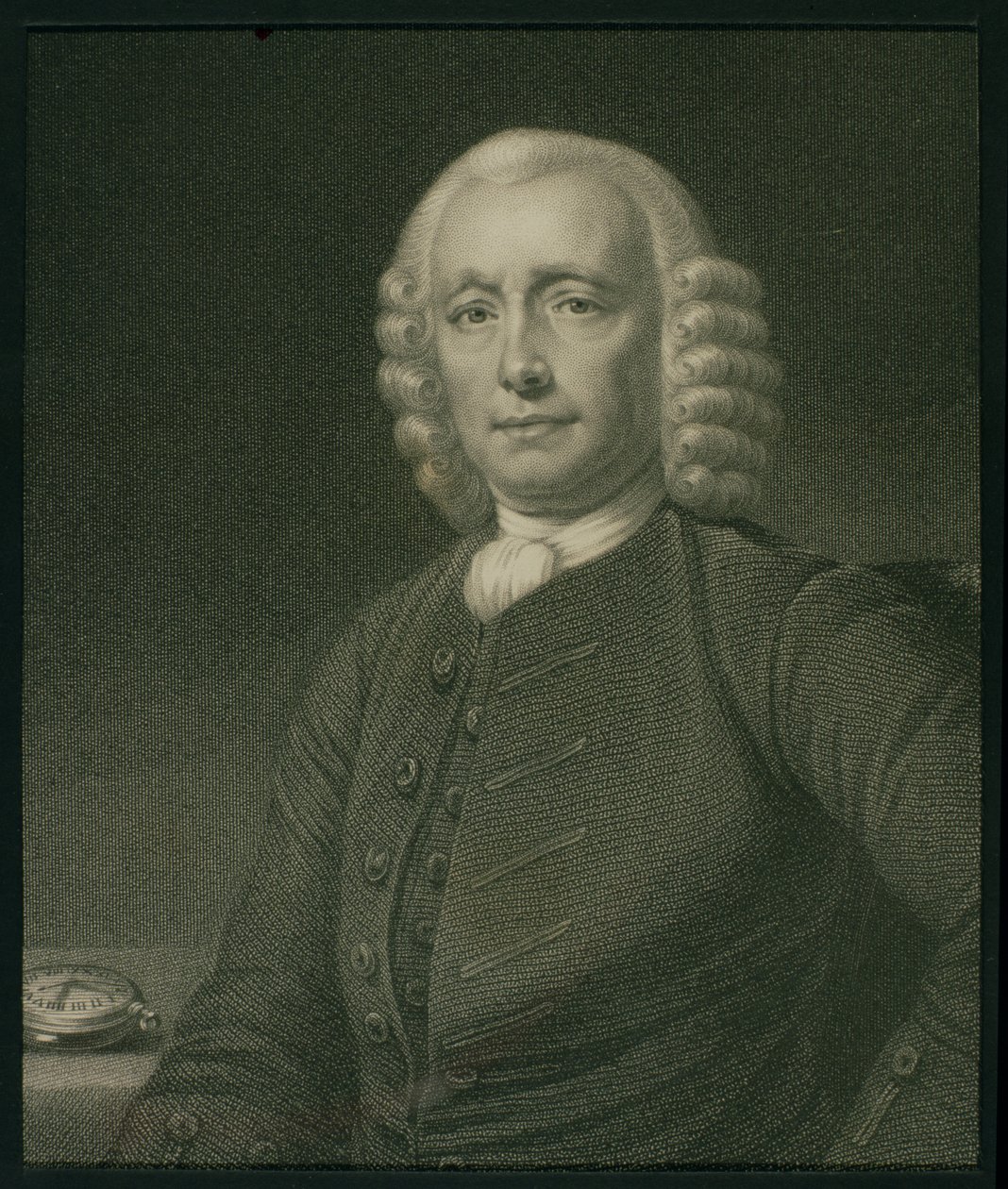 John Harrison (1693-1776) från The Gallery of Portraits, publicerad 1833 av English School