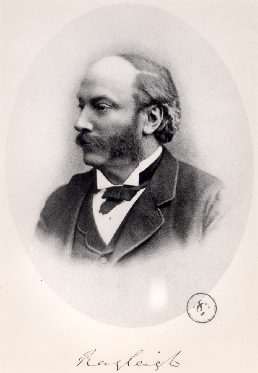John William Strutt (1842-1919) 3:e baron Rayleigh av English School
