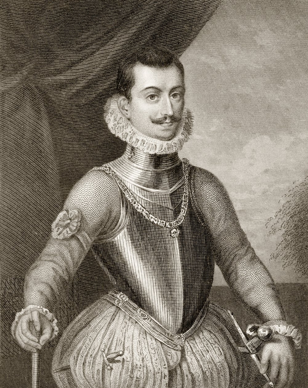 Johannes av Österrike, från "History of the Reign of Philip II", publicerad 1855 av English School