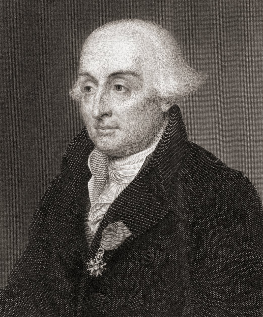 Joseph-Louis Lagrange, Comte de lEmpire (1736-1813) från Gallery of Portraits, publicerad 1833 av English School