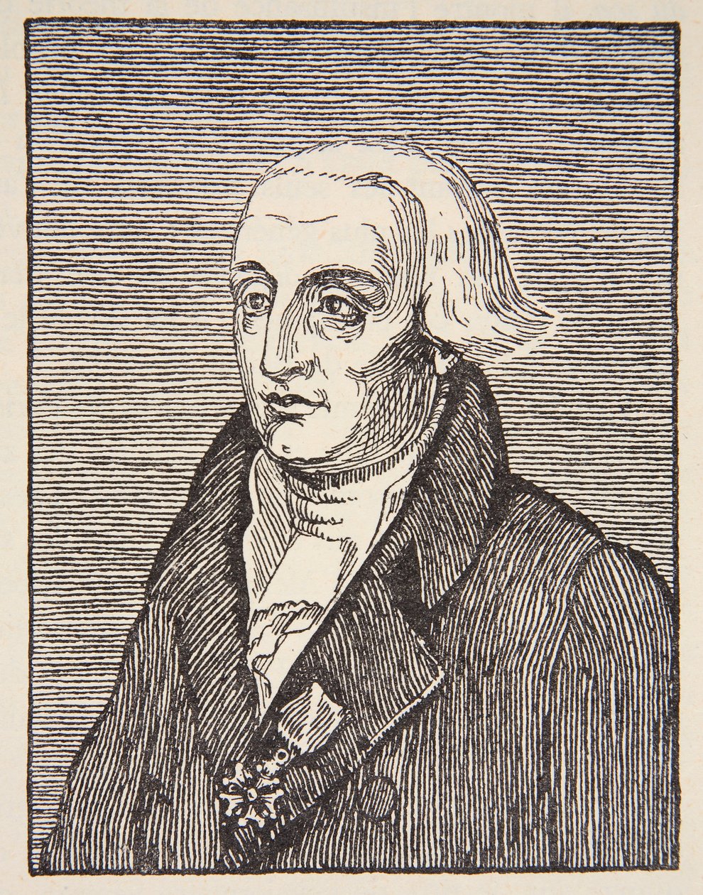 Joseph-Louis Lagrange, illustration från History of the French Nation, Sciences, Volumes I & II, av Gabriel Hanotaux (1853-1944), 1924 av English School