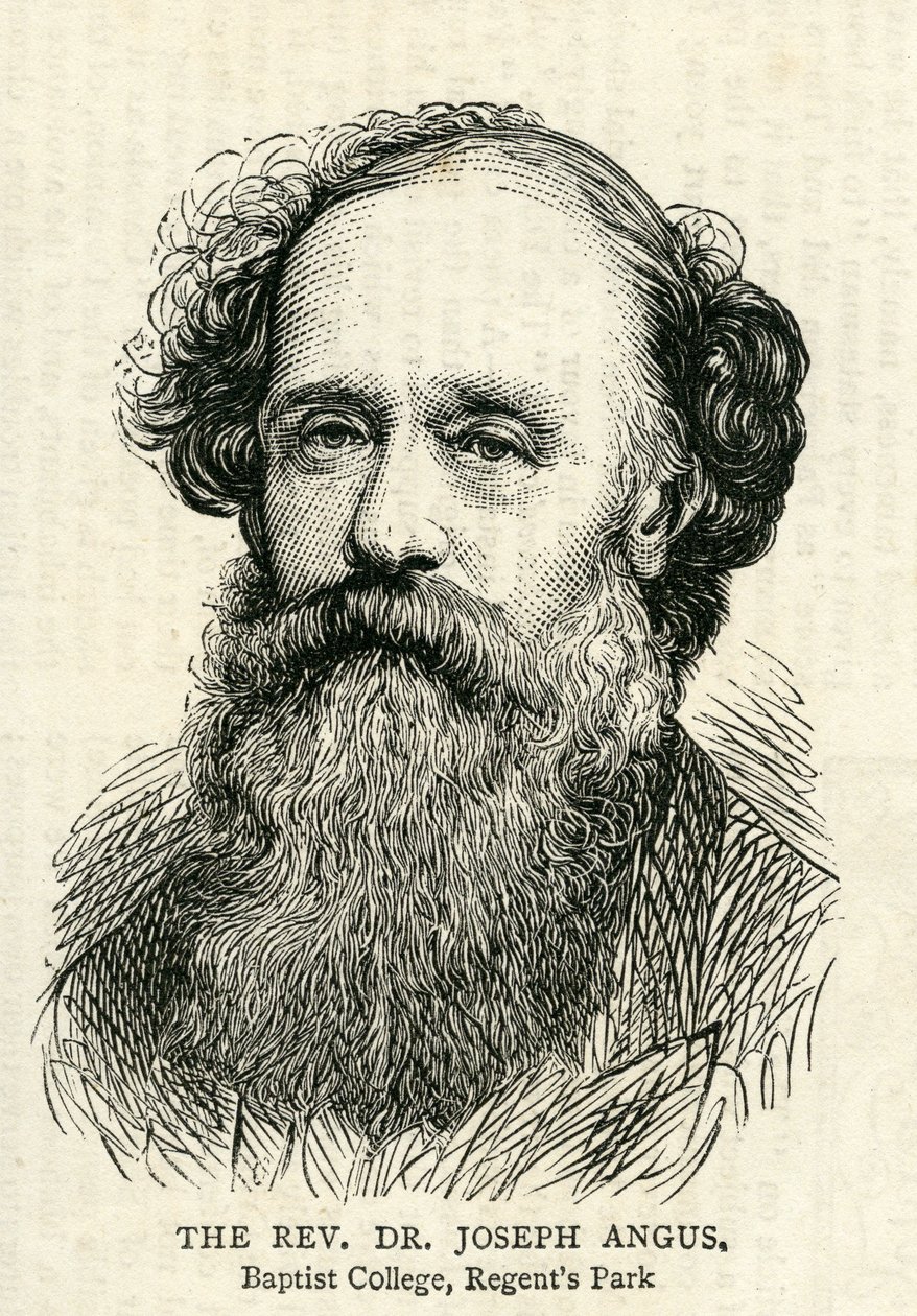 Joseph Angus (1816-1902) illustration från The Graphic 10 juli 1875 av English School