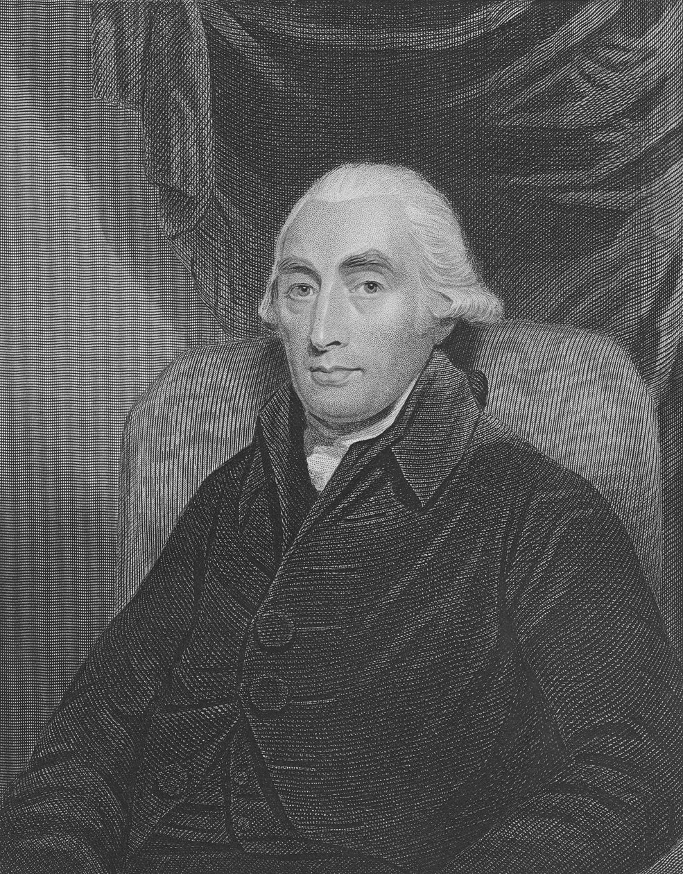Joseph Black (1728-99) från Gallery of Portraits, publicerad 1833 av English School