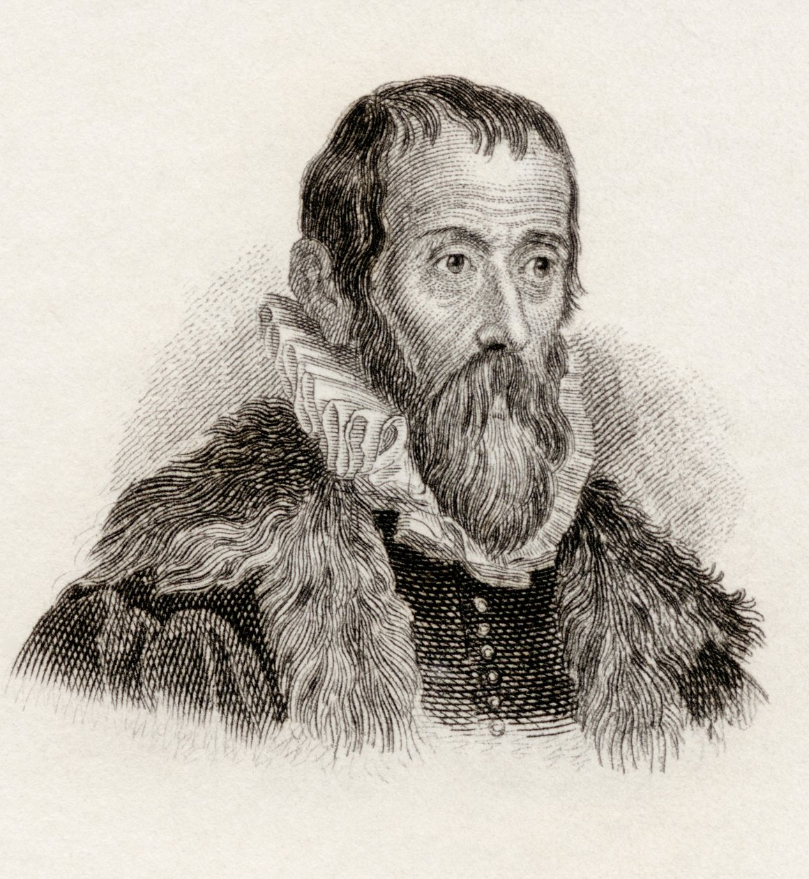 Justus Lipsius, ur "Crabbes Historical Dictionary", publicerad 1825. av English School