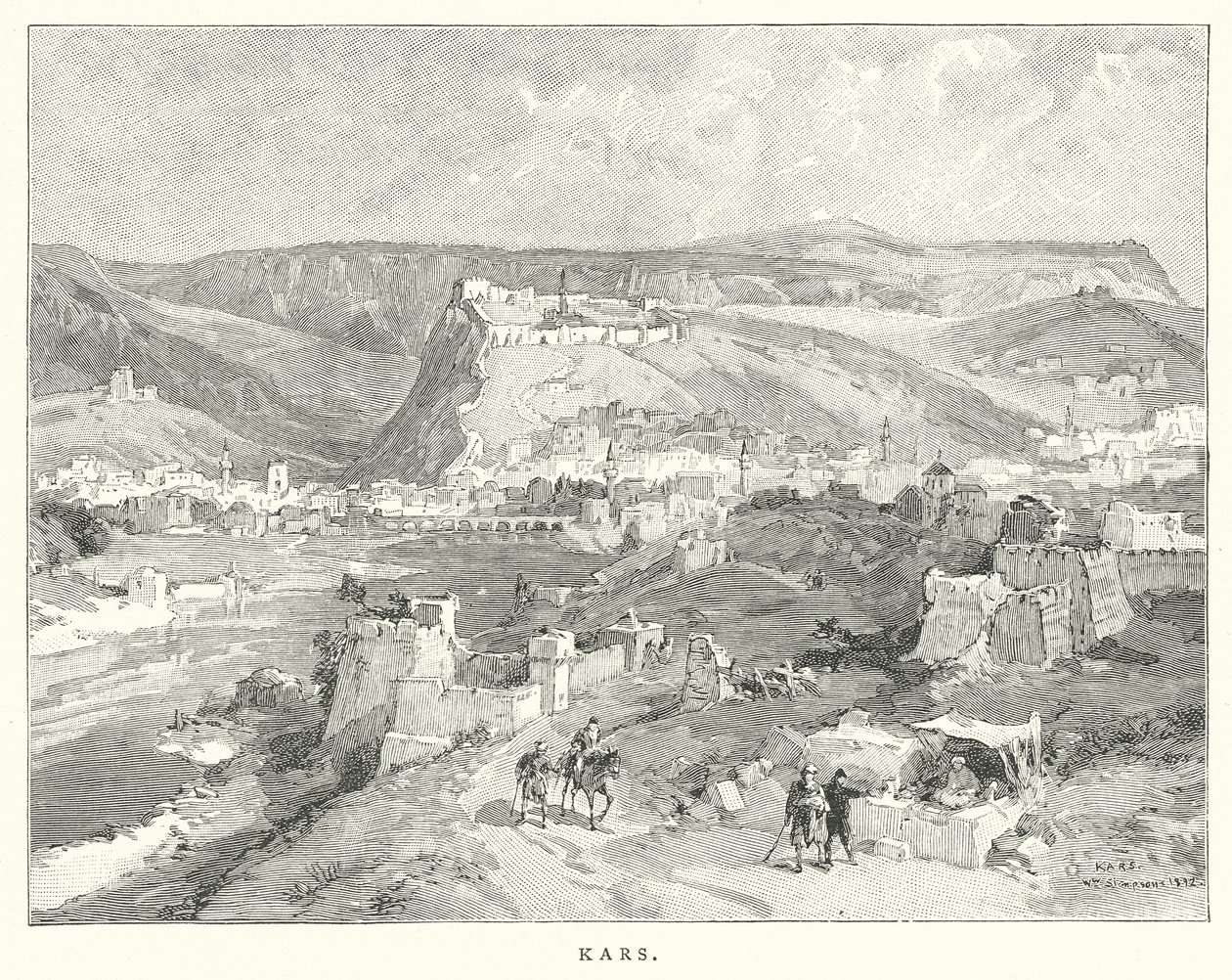 Kars (gravyr) av English School