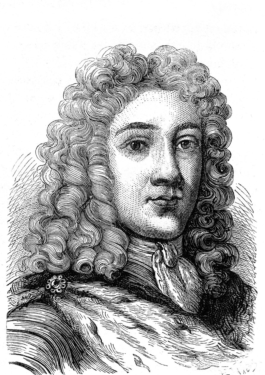 kung George II av England av English School