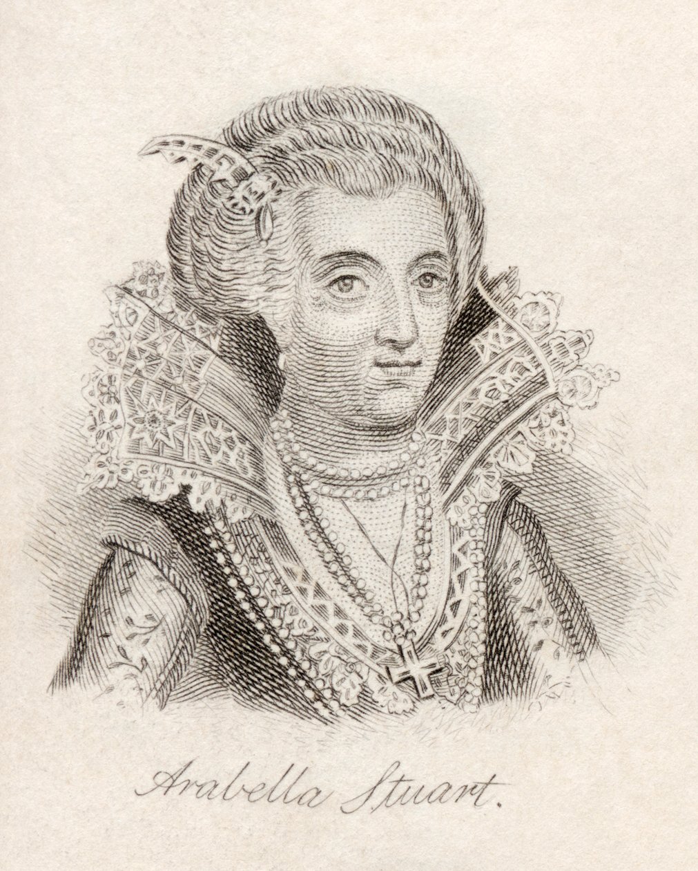 Lady Arabella Stuart, från "Crabb