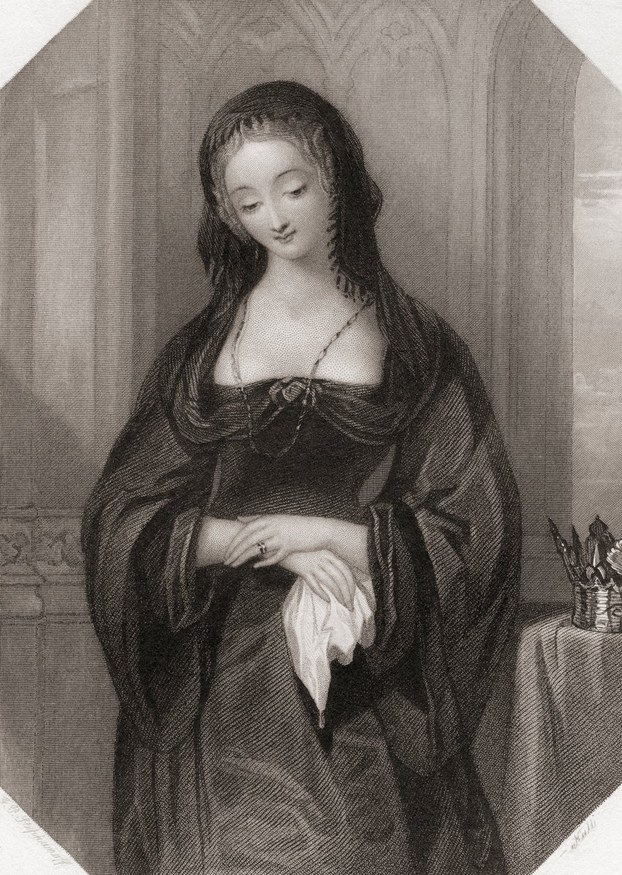 Lady Grey. Kvinnlig huvudperson i Shakespeares pjäs Kung Henrik VI av English School