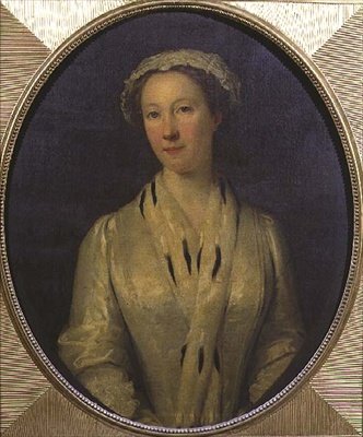 Lady Mary FitzHerbert, född Cromwell, dotter till Earl of Ardglass, ca 1656 av English School