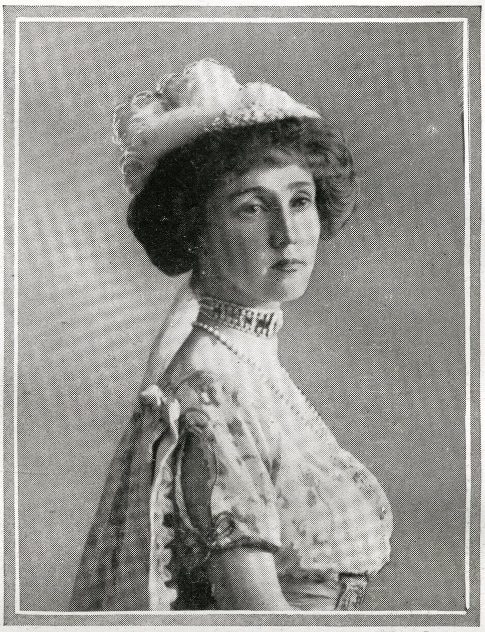 Lady Rothes, detalj av passagerare på RMS Titanic, från 