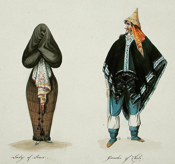 Lady of Lima och Gaucho av Chile av English School