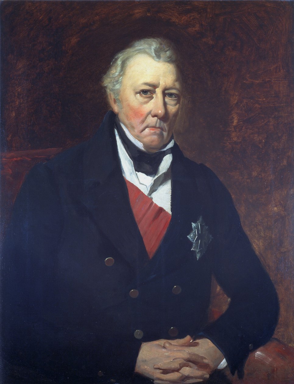 Generallöjtnant Sir Thomas Dallas GCB (1758-1839) c.1835 av English School