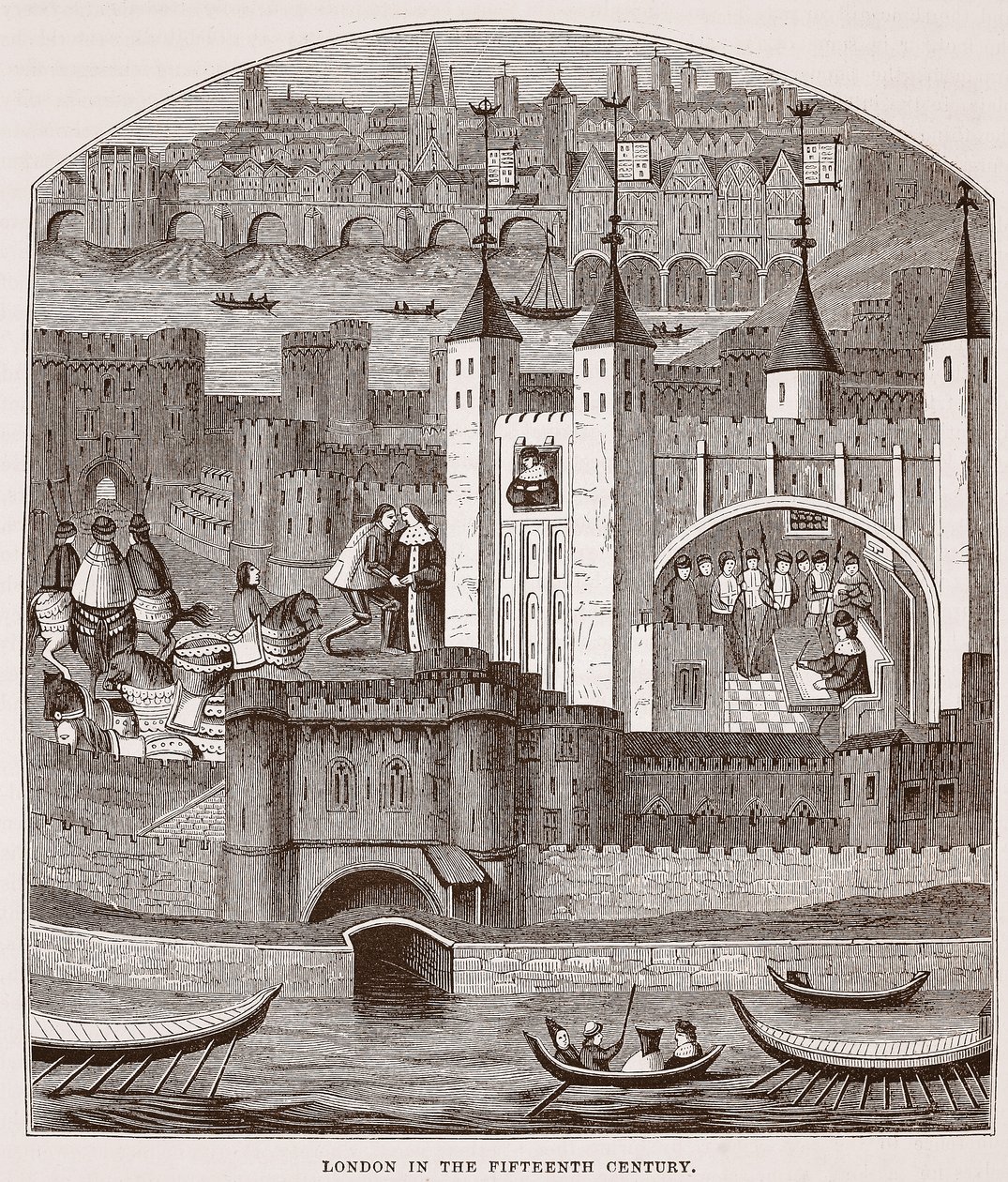 London på 1400-talet av English School