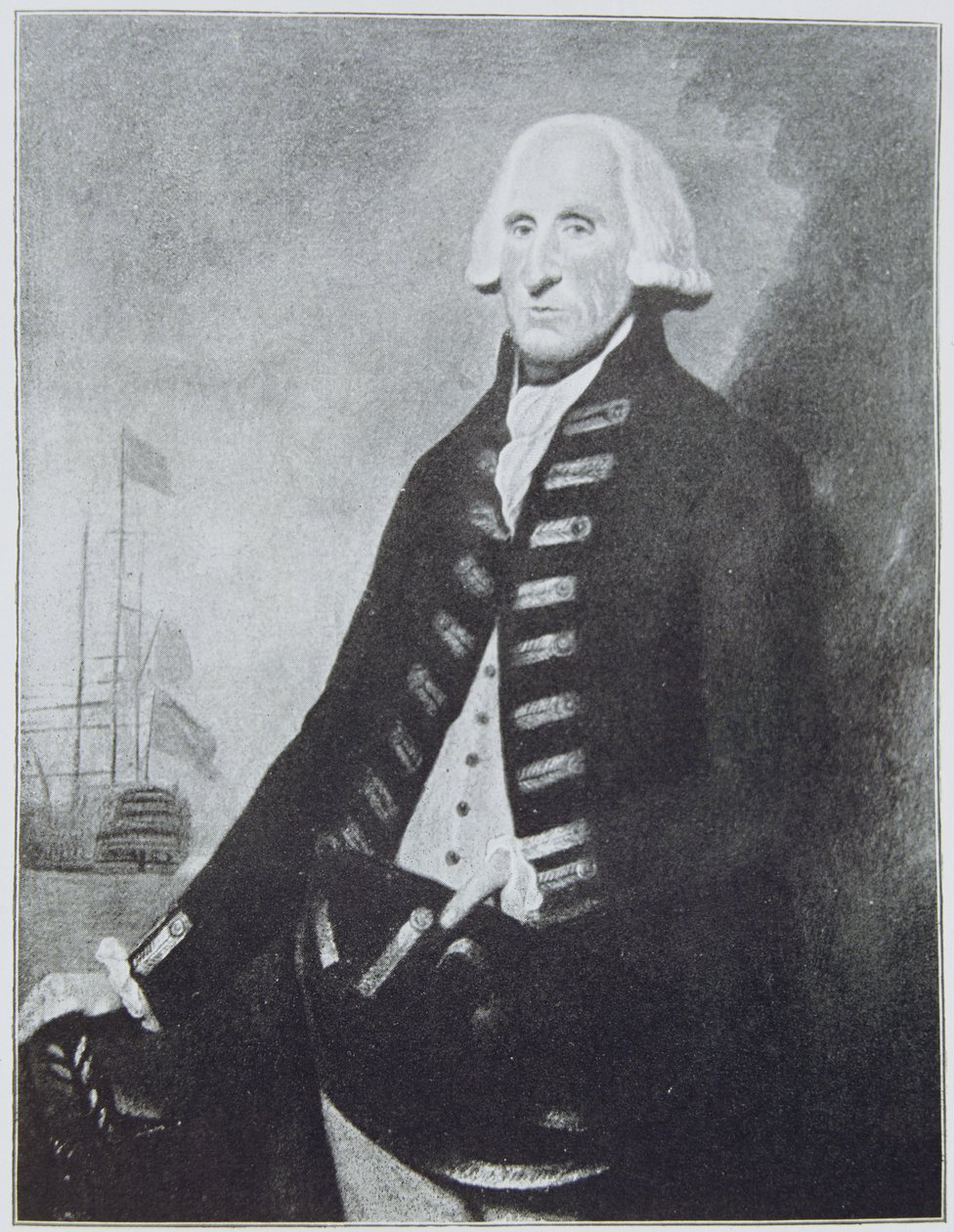 Lord Hood (1724-1816) av English School