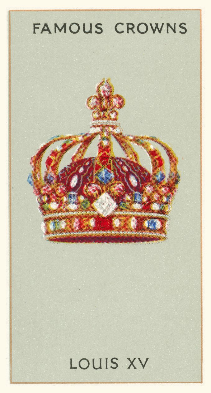 Louis XV (kromolitho) av English School