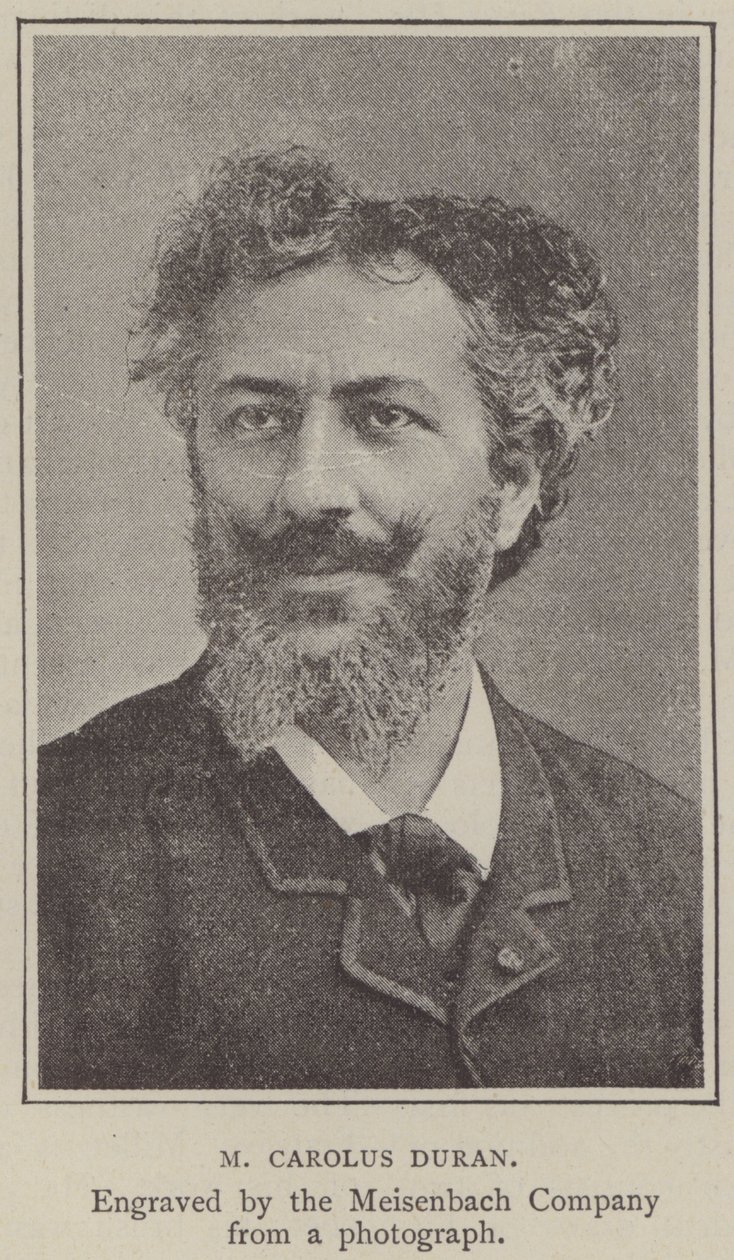 M Carolus Duran (gravyr) av English School