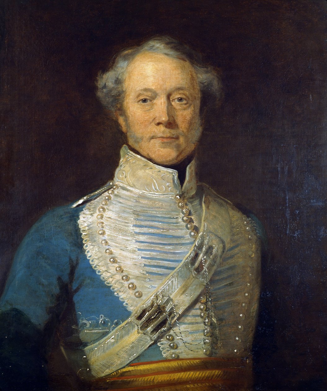 Major Duncan Montgomerie (1789-1878) c.1840 av English School