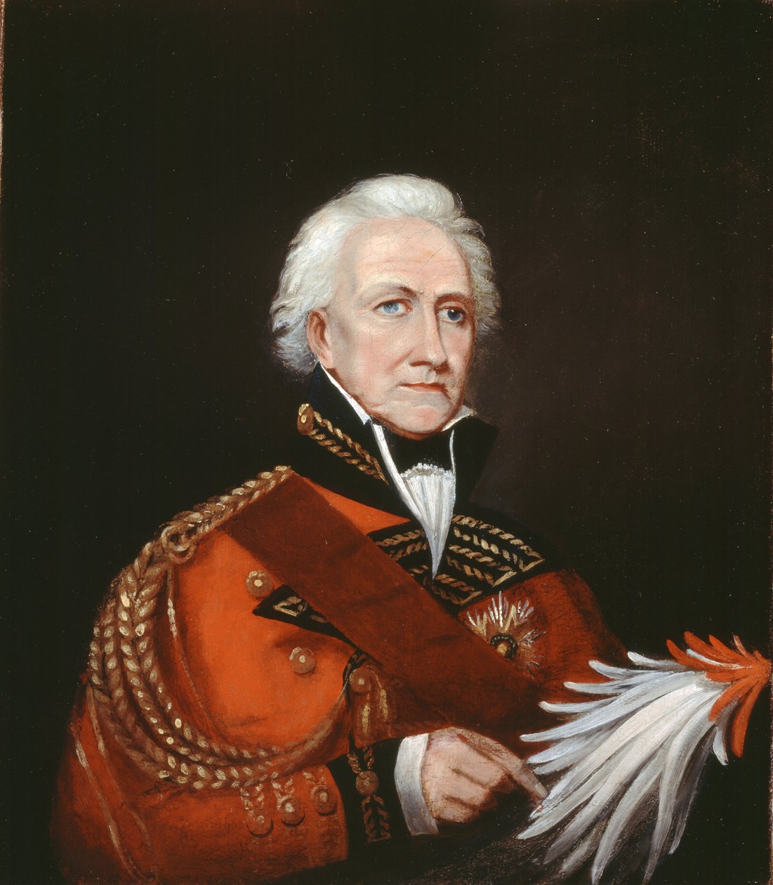 Generalmajor Sir David Ochterlony Bt (1758-1825) c.1816 av English School