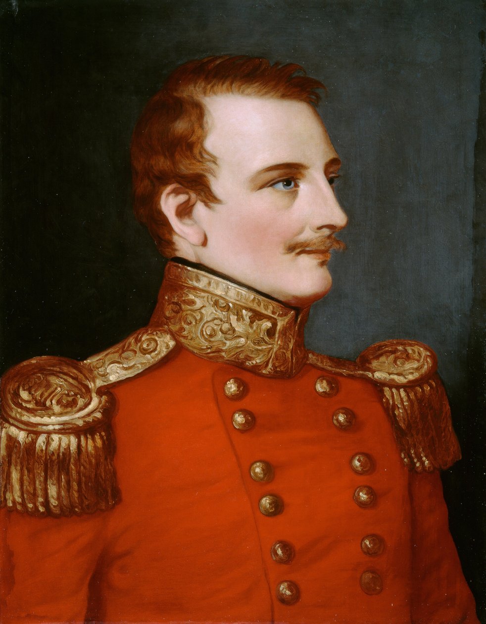 Major Henry Walter Bellew (1802-1842) c.1841 av English School