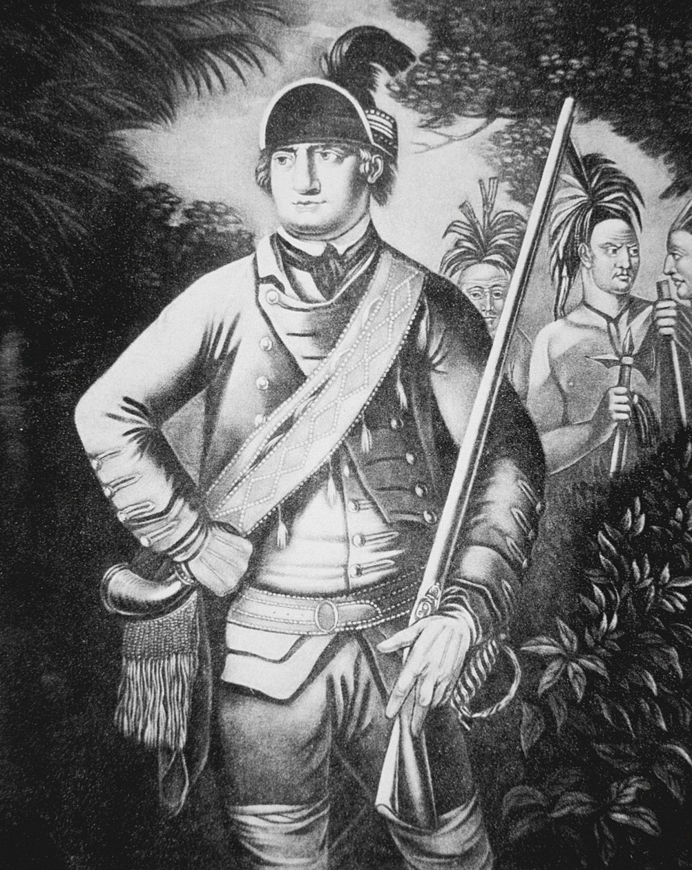 Major Robert Rogers, befälhavare för 