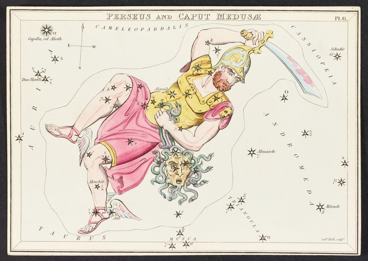 Kartor C.44.A.42 Perseus och Caput Meudusa, från 