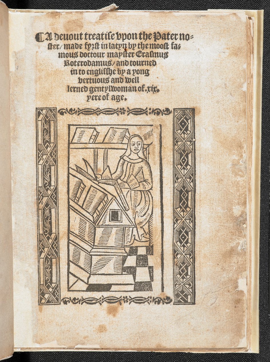 Margaret Roper, från "A Devout Treatise upon the Pater noster" av English School