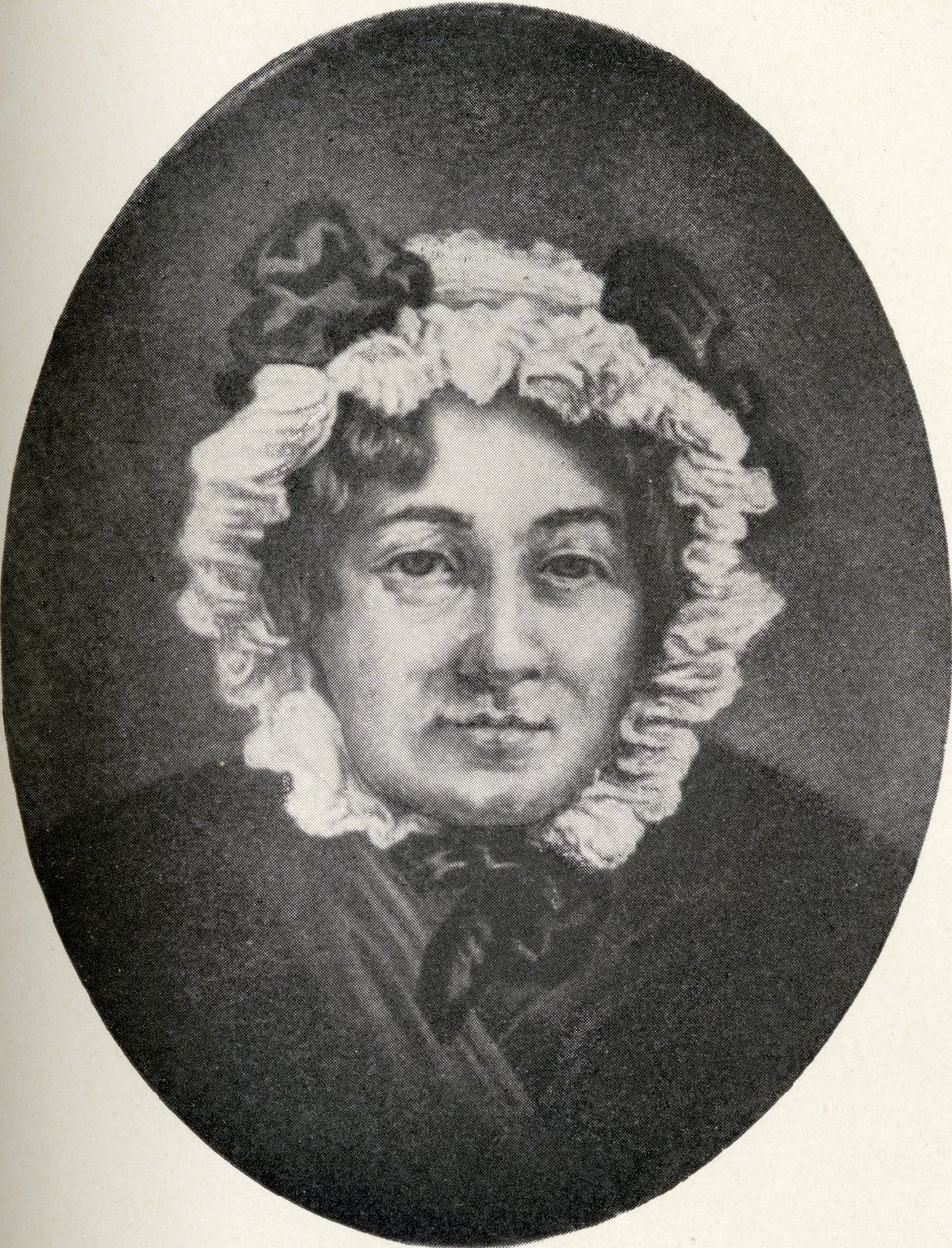 Mary Ann Lamb (1764-1867) illustration från "Little Journeys to the Homes of Famous Women", publicerad 1897 (litho) av English School
